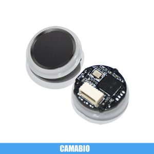 Round shape capacitive fingerprint module